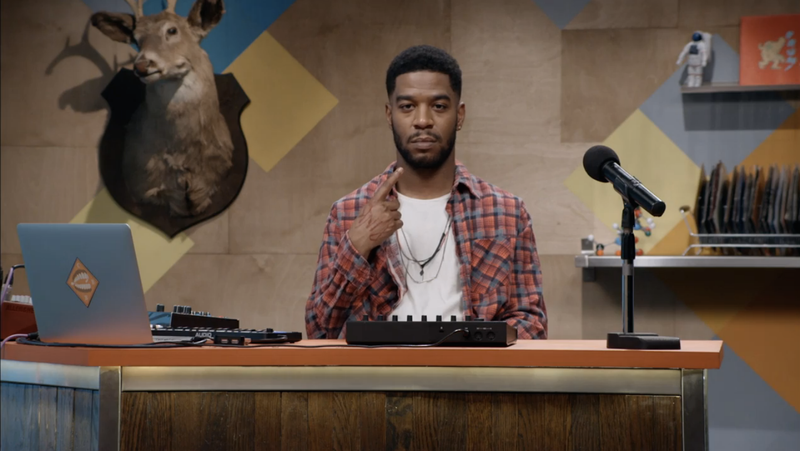 Kid Cudi's stoic face (IFC)
